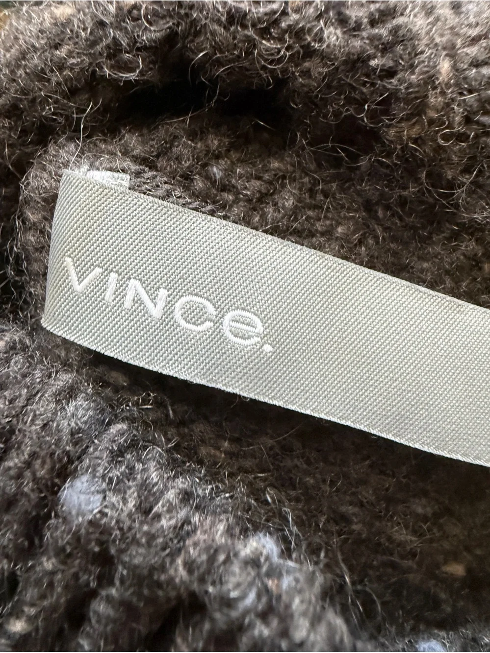 Men's Brown-Gray Cashmere Turtleneck Sweater - Cozy Knit